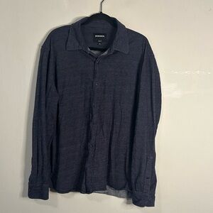 Bonobos Navy Cotton Standard Fit Button Down